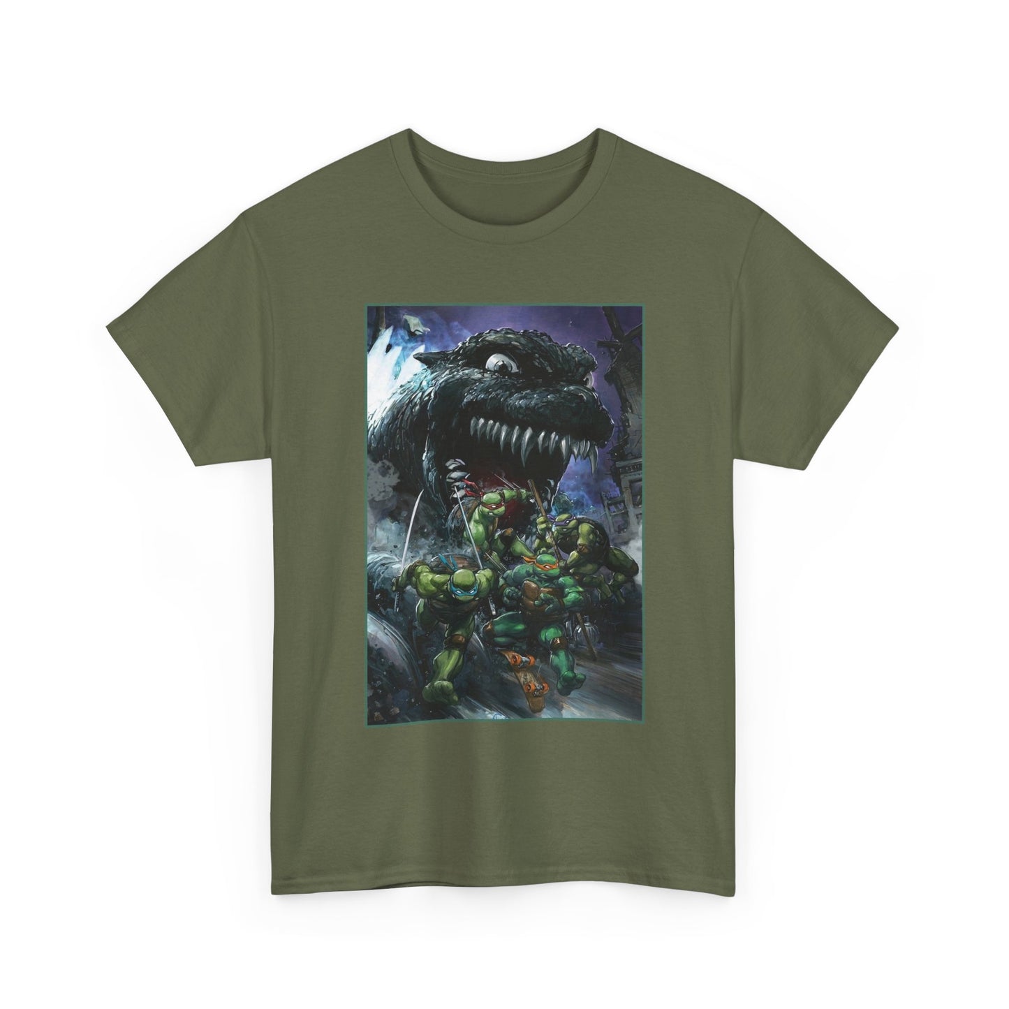Teenage Mutant Ninja Turtles/Godzilla T-Shirt