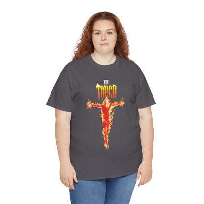 The Torch T-Shirt - Alex Ross Art - Golden Age Member of the Invaders - Marvel Comics