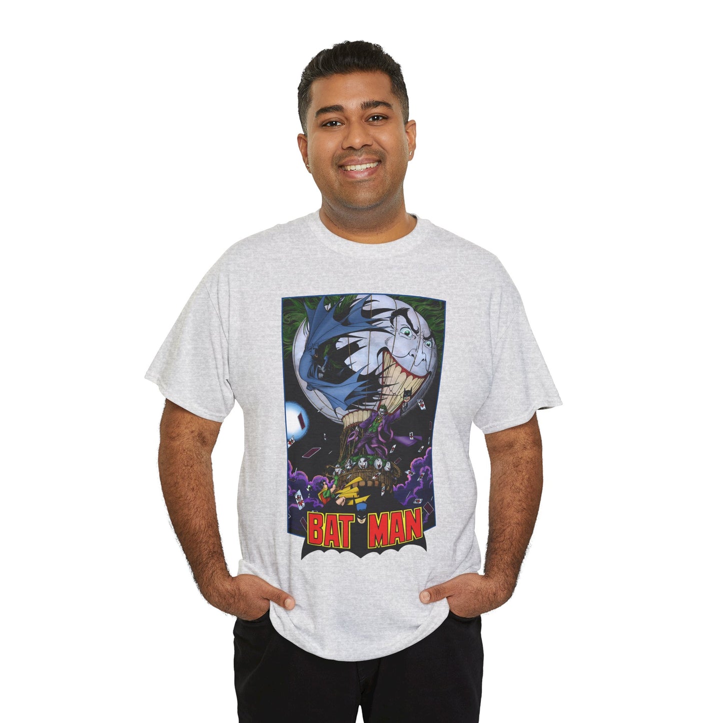 Batman T-Shirt - George Perez Art - From The Portfolio - Joker & Robin - DC Comics