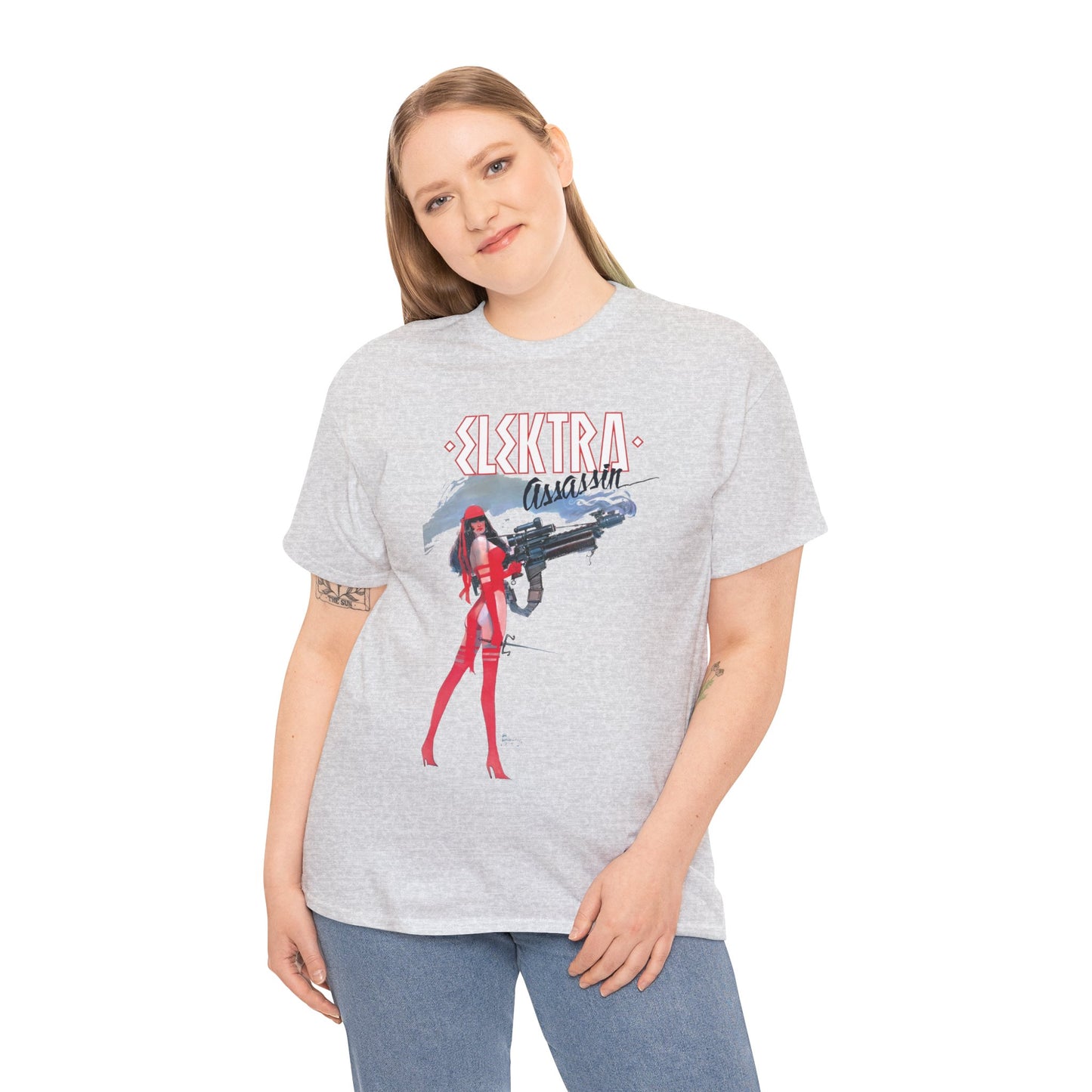 Elektra Assassin T-Shirt - Bill Sienkiewicz Art - Frank Miller - Daredevil Connection - Marvel Comics