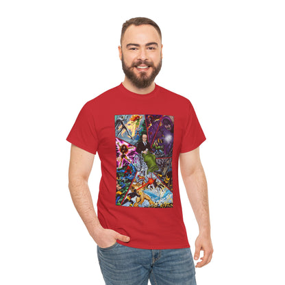 Professor X T-Shirt - John Byrne Art - Charles Xavier, X-Men Founder - Dark Phoenix, Cyclops, Sentinels - Marvel Comics