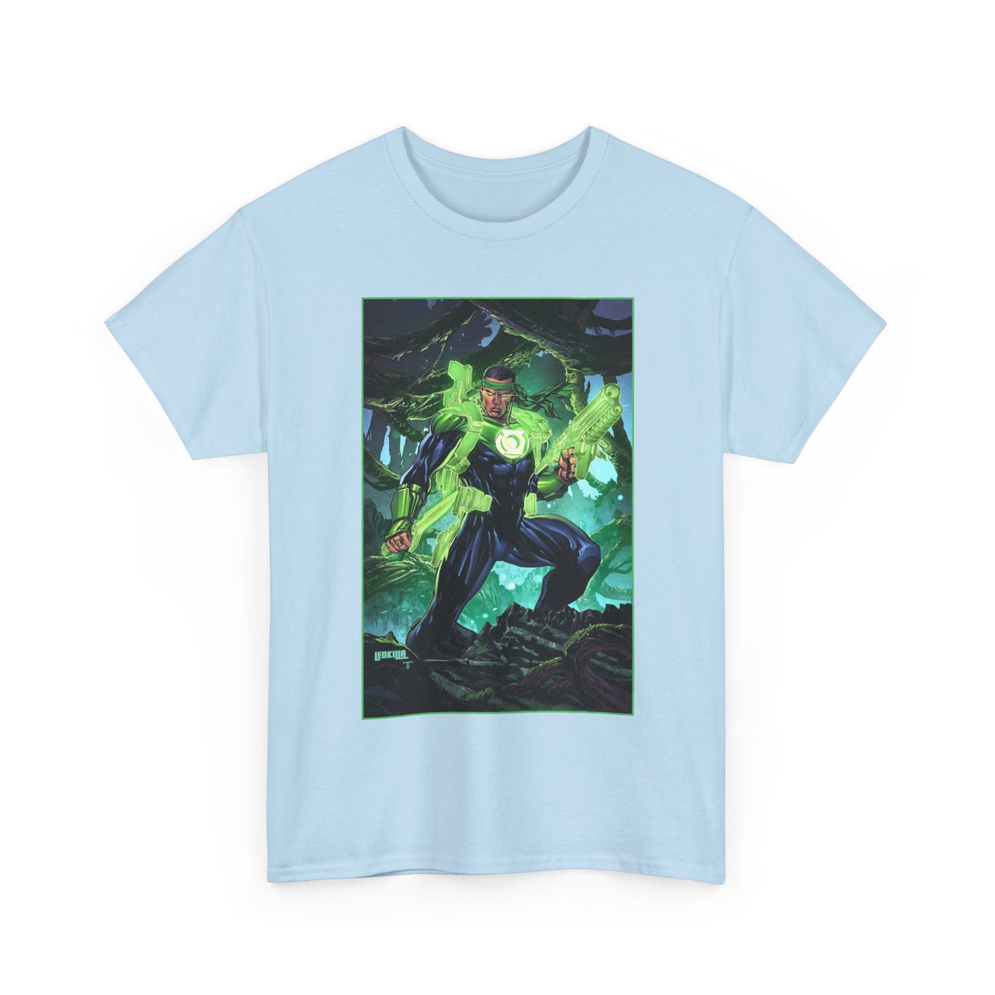 Jon Stewart T-Shirt - Ken Lashley Art - Green Lantern War Journal Cover Art - DC Comics