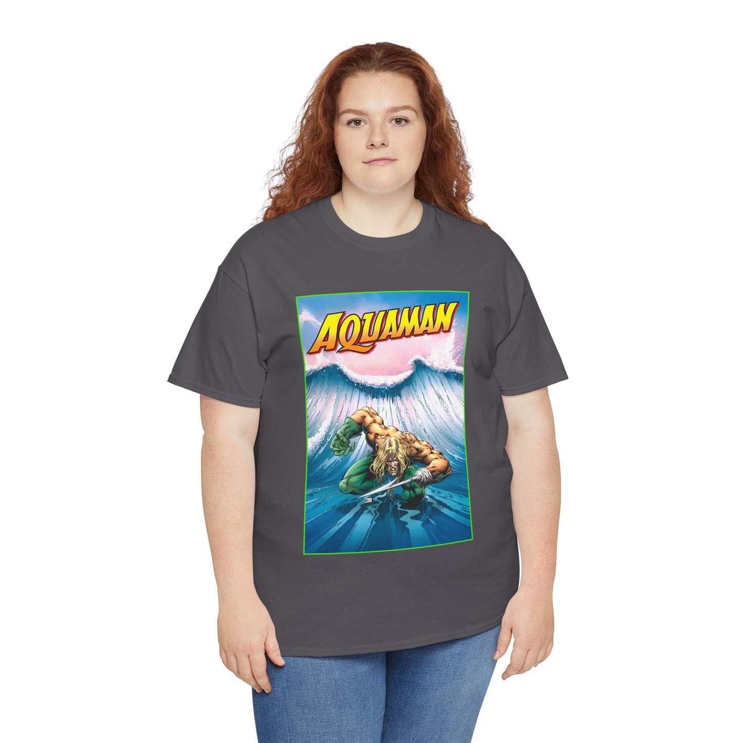 Aquaman T-Shirt - Justice League Member & Leader - Arthur Curry - Atlantis - DC Comics