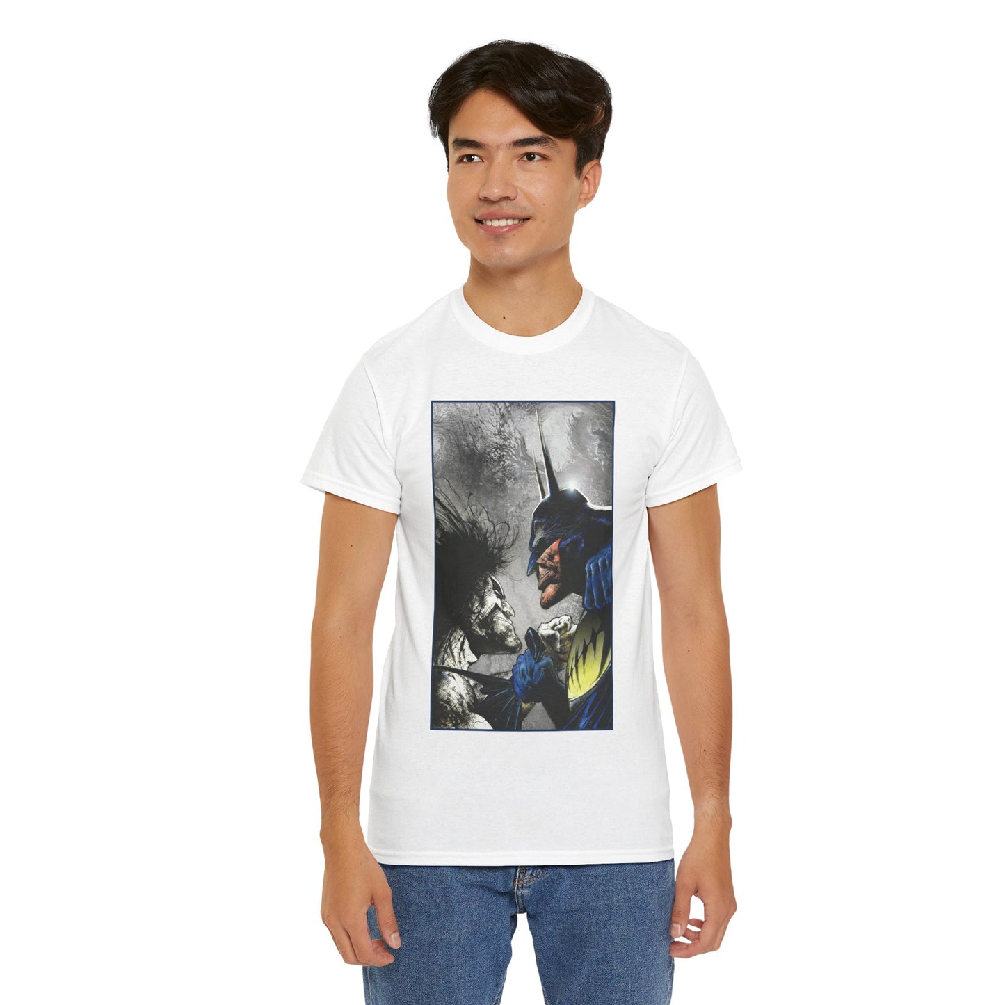 Batman Vs Lobo T-Shirt - Sam Keith Art - DC Comics