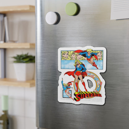 Supergirl Die-Cut Magnet - José Luis García-López Art - DC Comics Style Guide - Maid of Might - Kara from Krypton - Superman's Cousin - 3", 4", 5", 6"