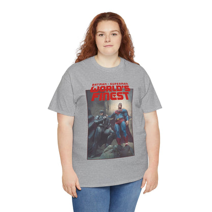 Batman Superman World's Finest T-Shirt - Björn Barends Art - #20 Variant Cover Art - DC Comics
