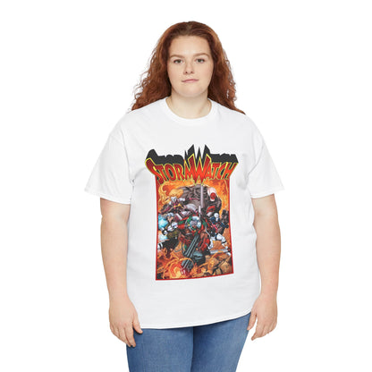 Stormwatch T-Shirt - Jim Lee Art - Battalion, Fuji, Hellstrike - Image/Wildstorm/DC Comics