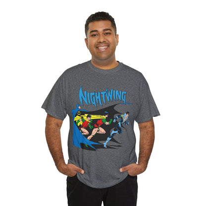 Nightwing T-Shirt - George Perez Art - Batman, Bruce Wayne, Robin, Dick Grayson - New Teen Titans Leader - DC Comics