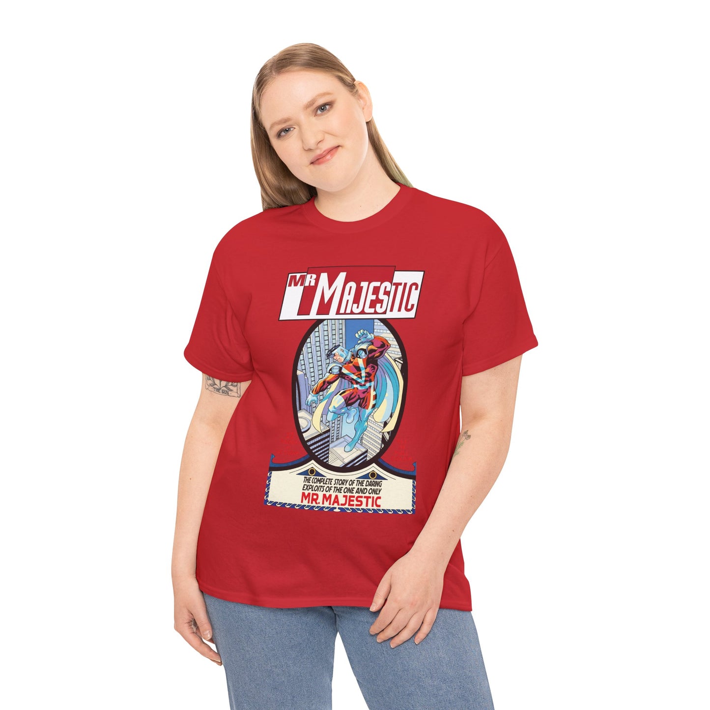 Mr. Majestic T-Shirt - Ed McGuiness Art - DC/Wildstorm Comics