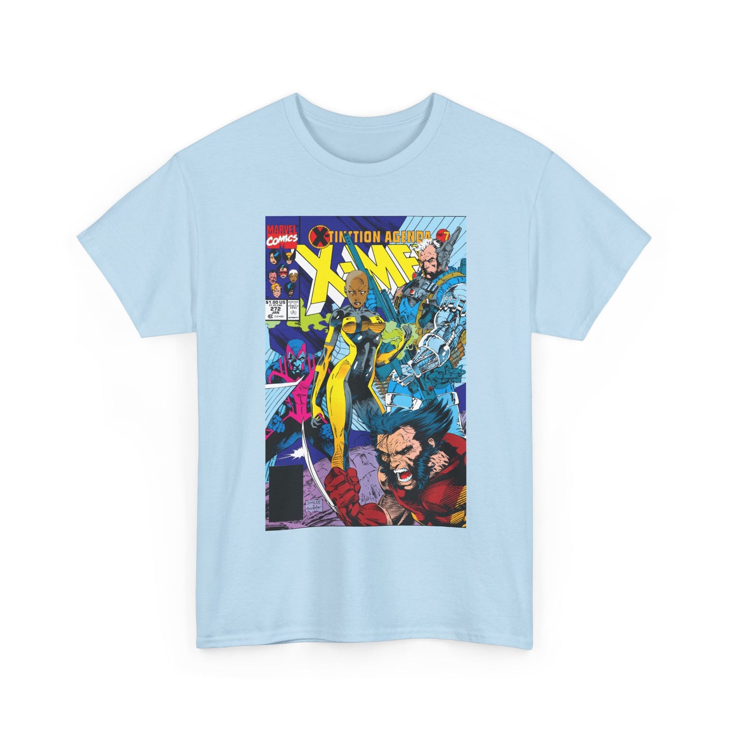 Uncanny X-Men #272 T-Shirt - Jim Lee Art - Marvel Comics