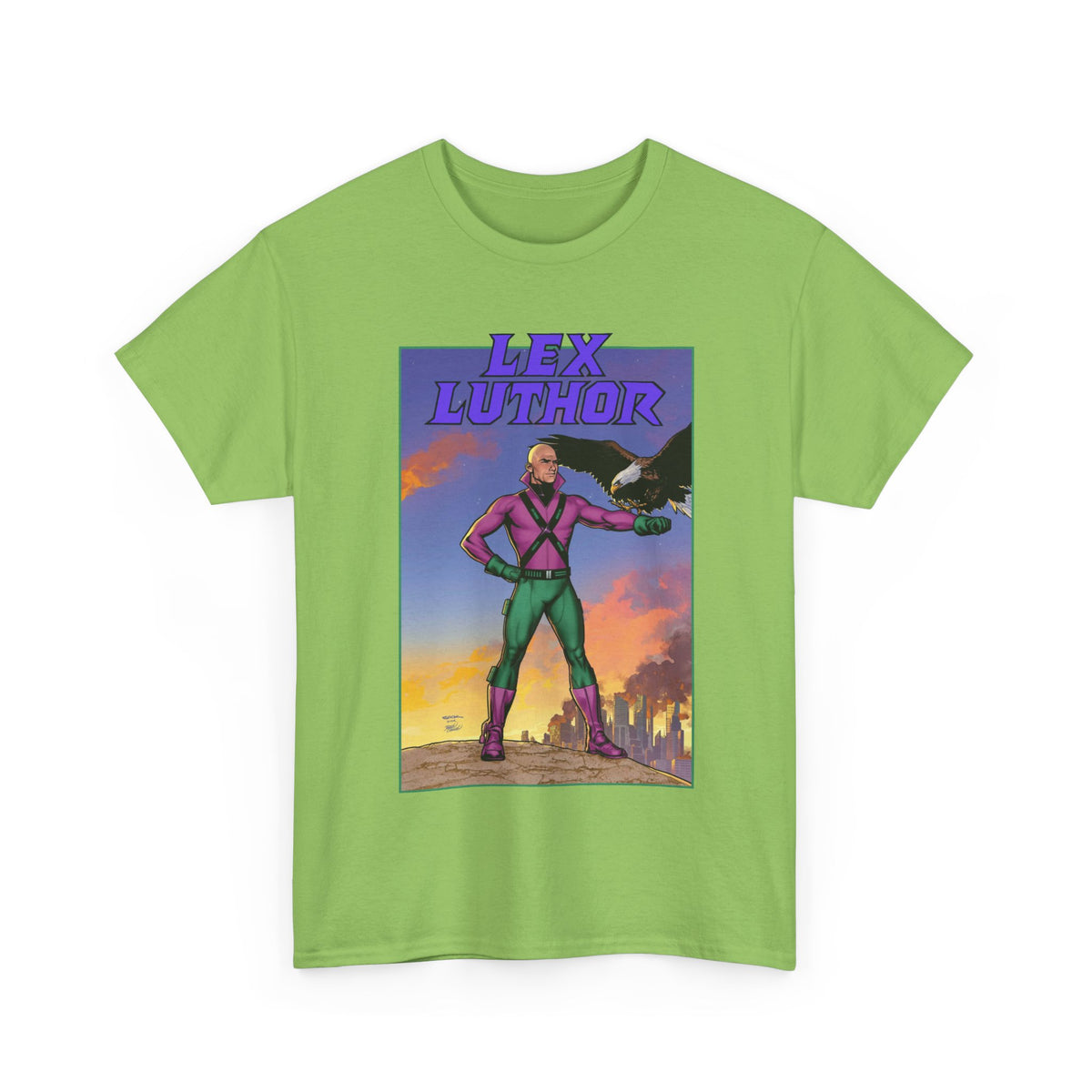 Lex Luthor T-Shirt - Ryan Sook Art - Superman Foe - DC Comics