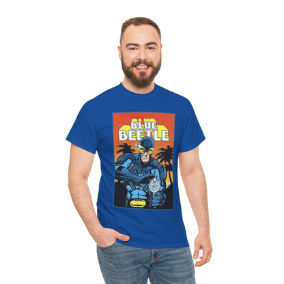Blue Beetle T-Shirt - Ted Kord - 1980s DC Series - DC Comics
