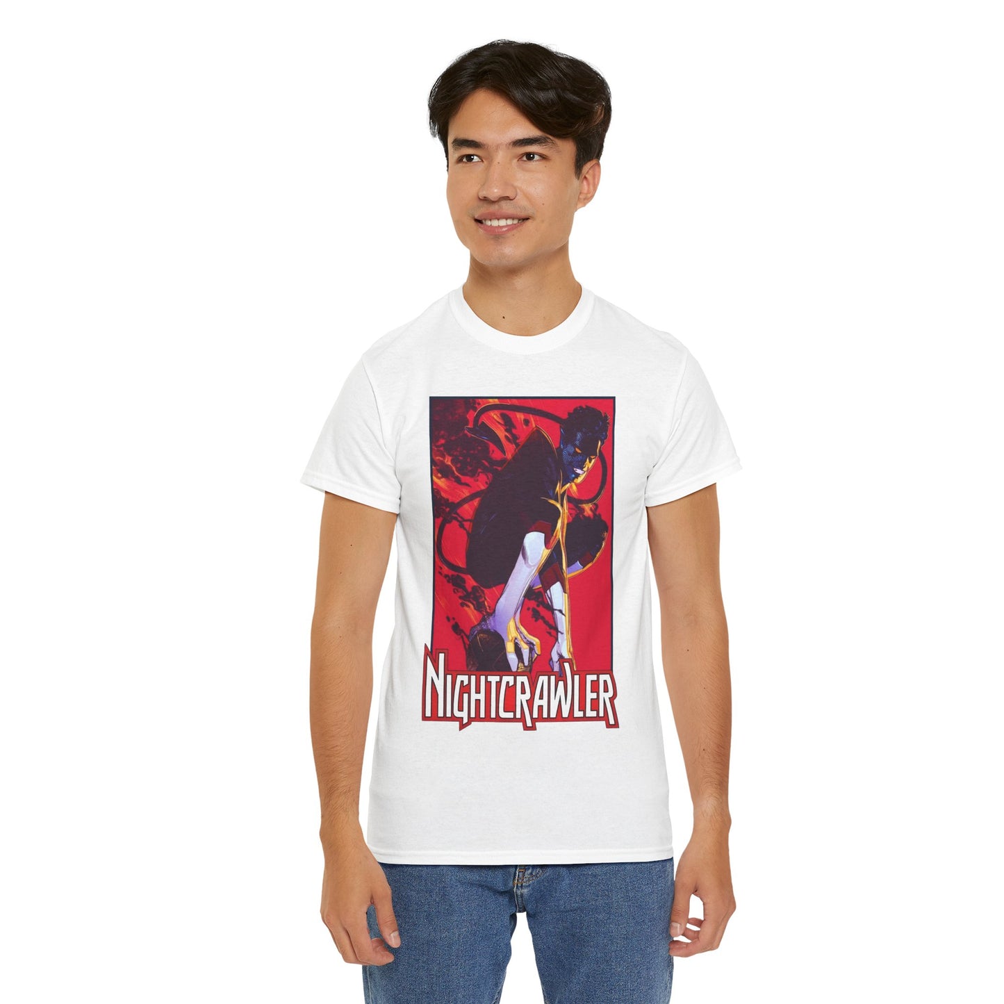 Nightcrawler T-Shirt - Taurin Clarke Art - Uncanny X-Men Member - Marvel Comics