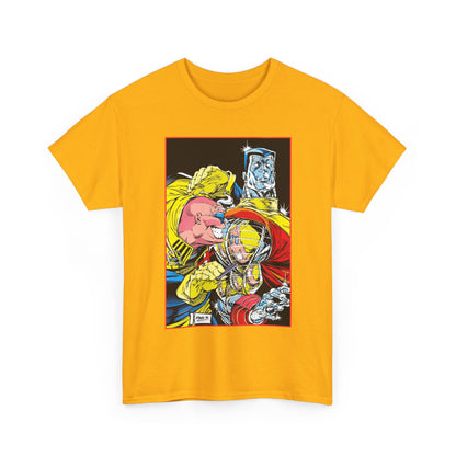Strong Guy & Colossus T-Shirt - Dale Keown Art - Uncanny X-Men Annual Poster - Marvel Comics