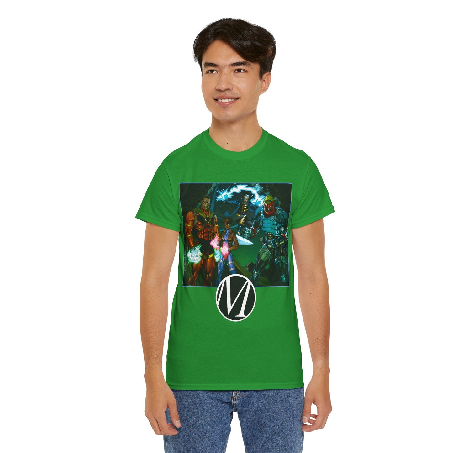 Milestone Comics Heroes T-Shirt - Static, Icon, Rocket, Hardware - Dakota - DC Comics, Milestone Media