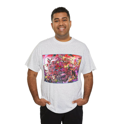 Crisis on Infinite Earths/DC Legends T-Shirt - George Perez Art - DC Comics