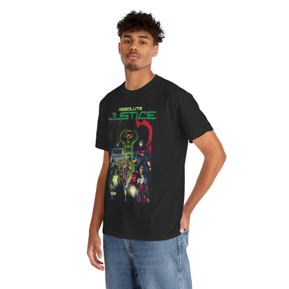 Absolute Justice T-Shirt - Juan Ferreyra Art - Superman Batman Wonder Woman Martian Manhunter - DC Comics