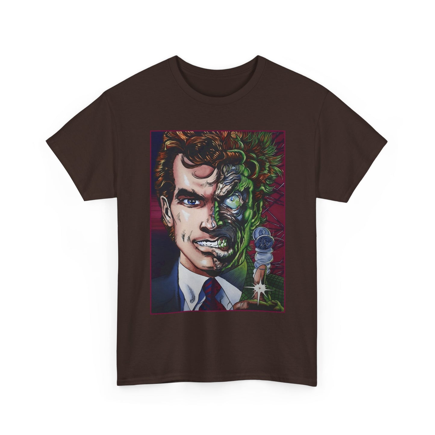 Two Face T-Shirt - Neal Adams Art - DC Comics