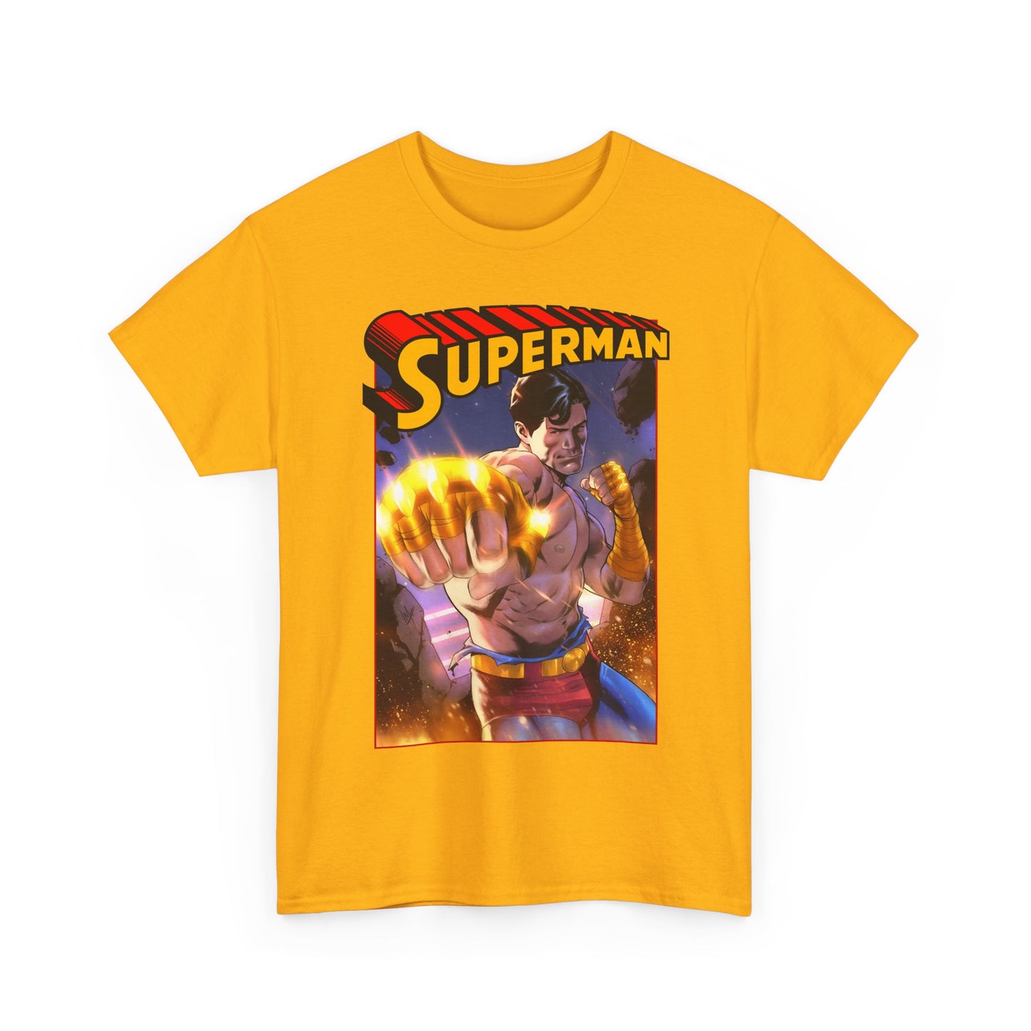 Superman T-Shirt - Lucas Meyer Art - DC K.O. Cover Art - Man of Steel - DC Comics