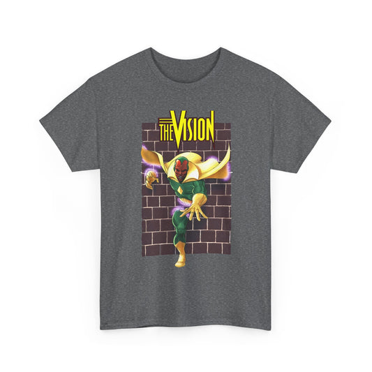 Vision T-Shirt - George Perez Art - Avengers Member - Scarlet Witch Husband - Android - Marvel Comics