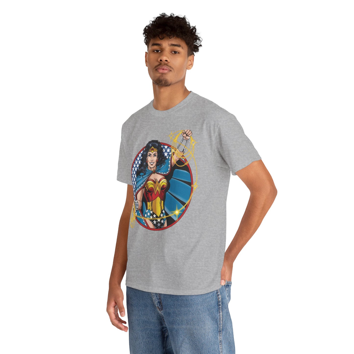 Wonder Woman T-Shirt - George Perez Art - Amazon Princess, Themyscira - DC Comics
