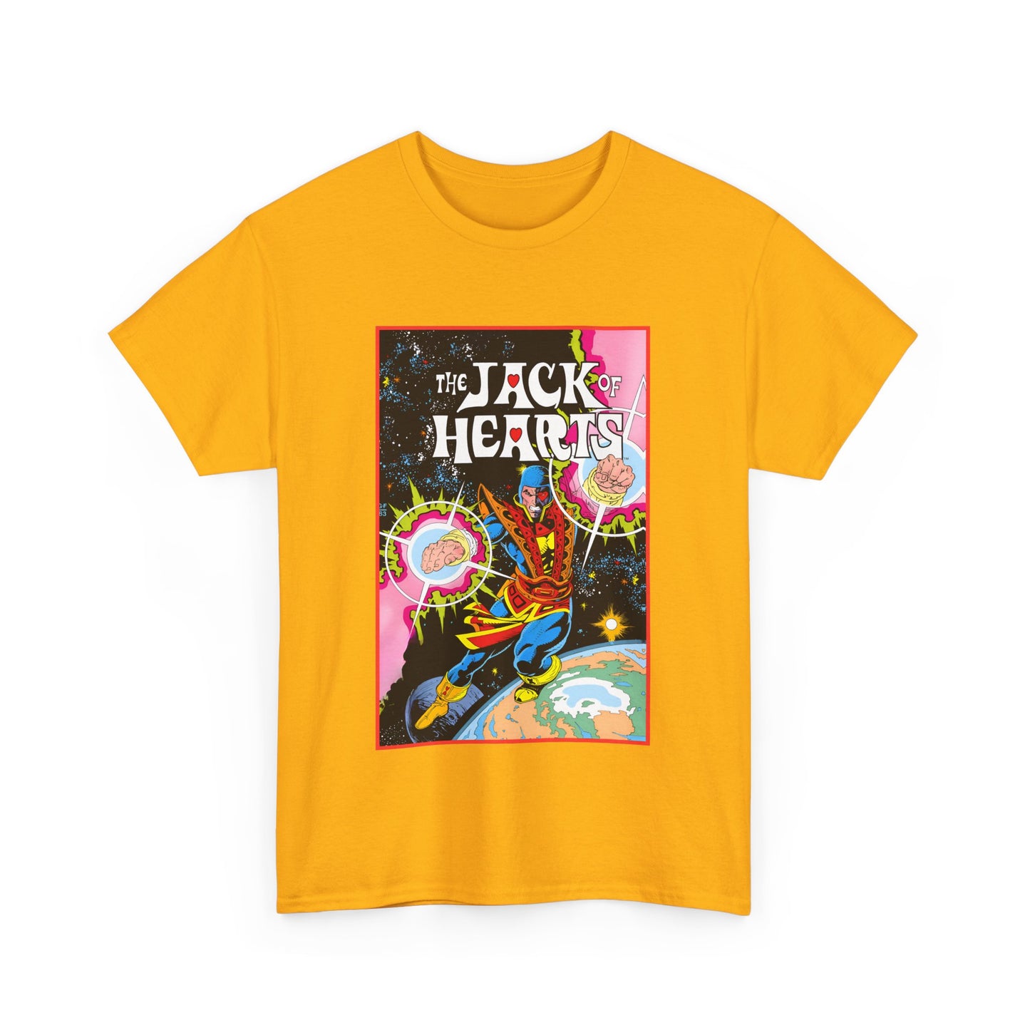 Jack of Hearts T-Shirt - Marvel Comics - Avengers Member - She-Hulk Beau - Zero Fluid - Popular 80s Character