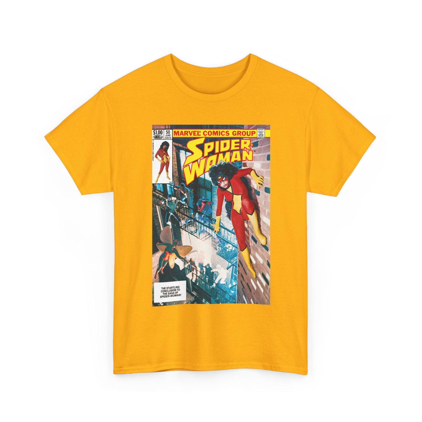 Spider-Woman #50 T-Shirt - 1983 Photo Cover Art - Marvel Comics
