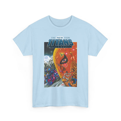 New Teen Titans T-Shirt - George Perez Art - Judas Contract - Deathstroke, Nightwing, Terra, Jericho, Raven, Cyborg, Wonder Girl - DC Comics
