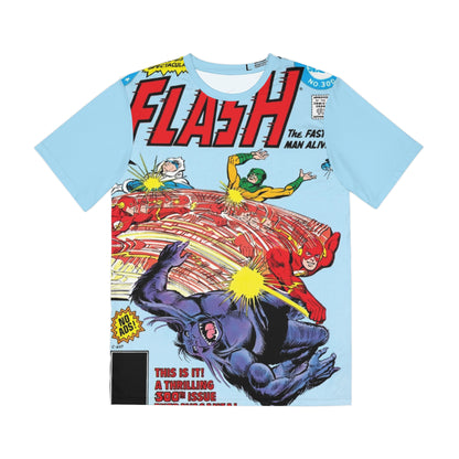 Flash #300 All Over Print Tee (Polyester) - Carmine Infantino Art - DC Comics