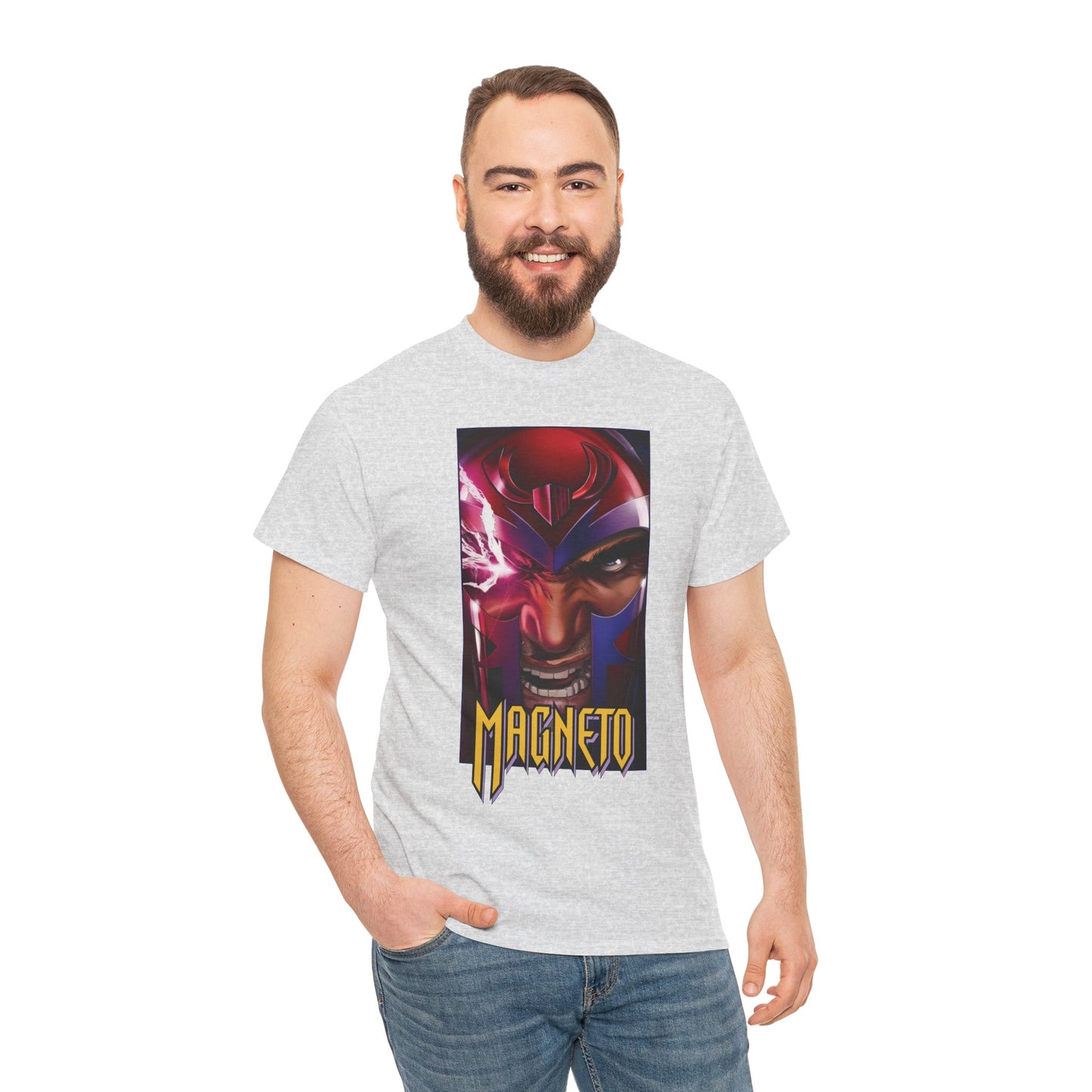 Magneto T-Shirt - Greg Land Art - Uncanny X-Men Villain, Member & Leader - Brotherhood of Evil Mutants - Marvel Comics