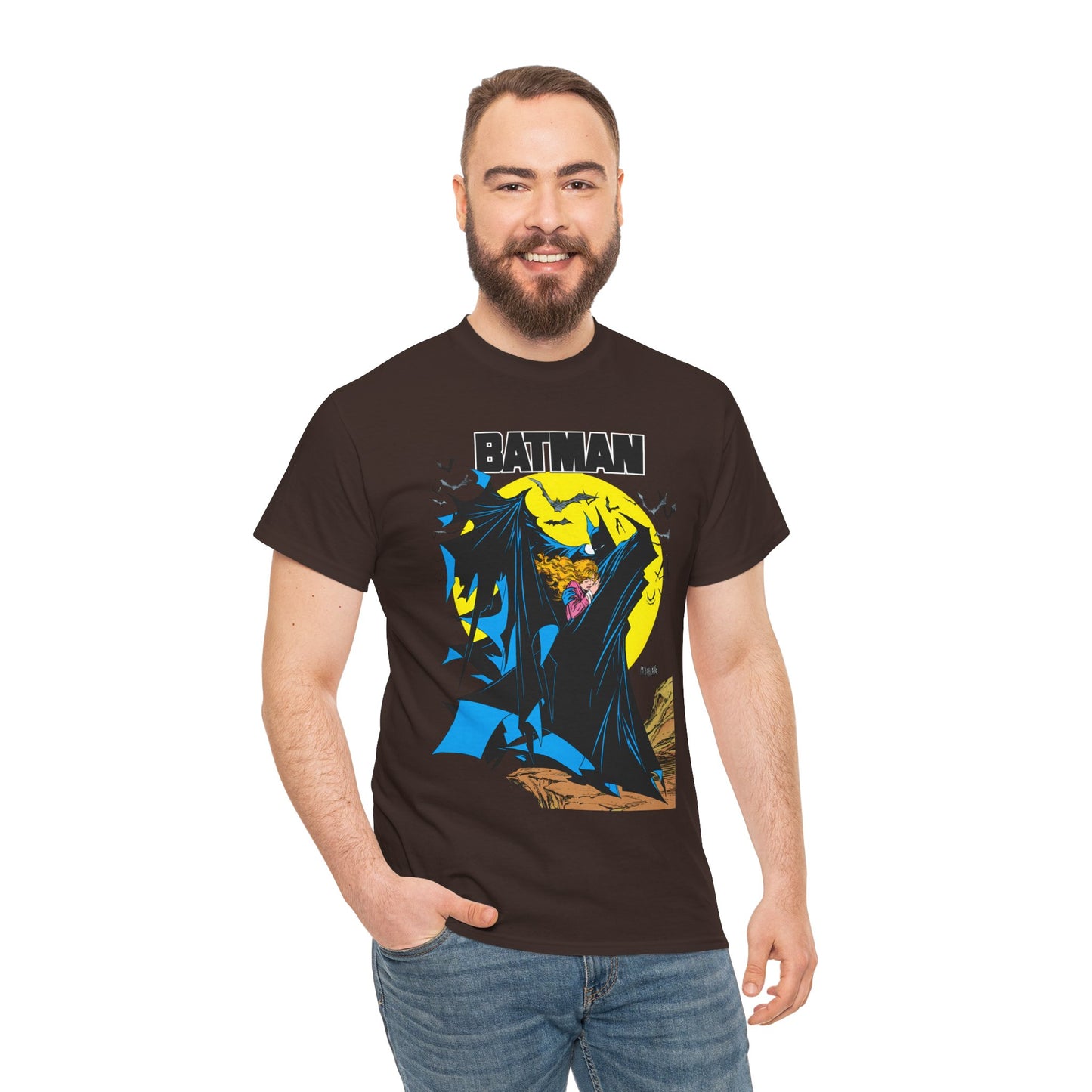 Batman T-Shirt - Todd McFarlane Art - #423 Cover - DC Comics - Dark Knight Detective, Gotham City, Bruce Wayne