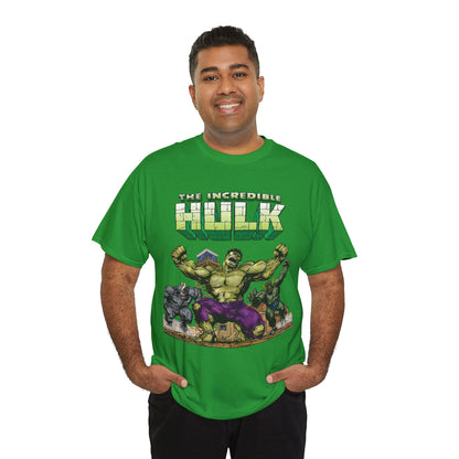 Incredible Hulk T-Shirt - Classic John Byrne Art - Rhino, Abomination - Marvel Comics - Bruce Banner