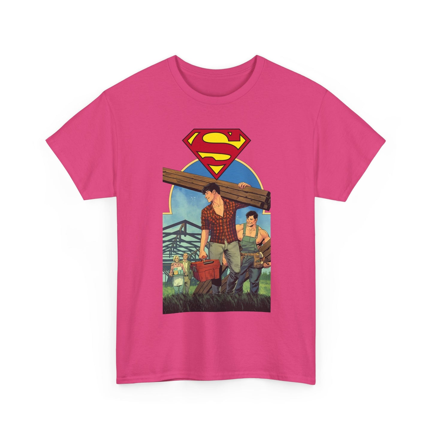 Superman: Son of Kal-El T-Shirt - Travis Moore Art - #17 Variant Cover - Clark and Jon Kent - Super Thirst Trap - DC Comics