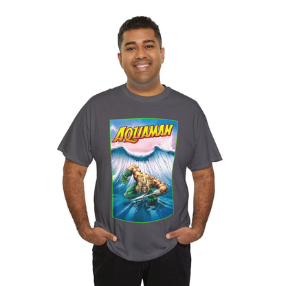 Aquaman T-Shirt - Justice League Member & Leader - Arthur Curry - Atlantis - DC Comics
