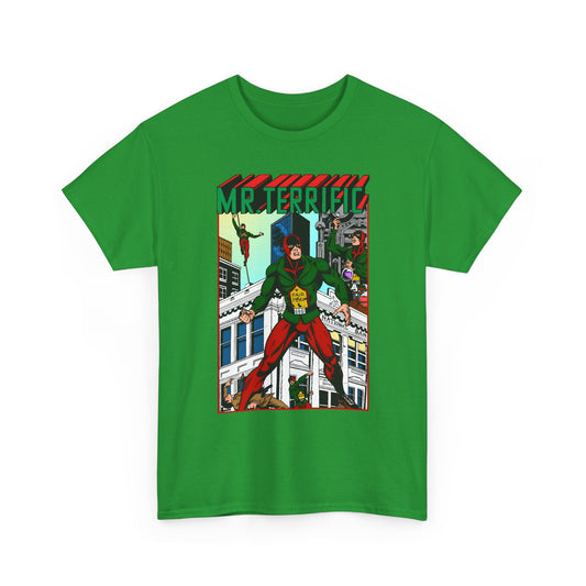 Mr Terrific T-Shirt - JSA Member - Golden Age Hero - DC Comics