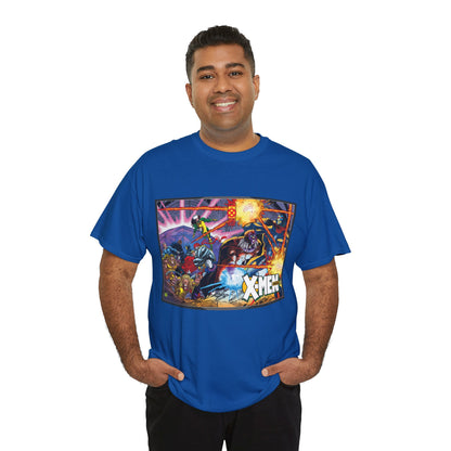 X-Men: Age of Apocalypse T-Shirt - John Romita Jr Art - Magneto, Rogue, Colossus, Quicksilver, Sabretooth, Quicksilver - Omega - Marvel Comics