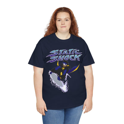 Static Shock T-Shirt - Milestone Comics - WB 1990s Animated Series - DC Comics - Virgil Hawkins