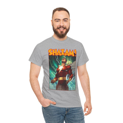 Shazam (Captain Marvel) T-Shirt - Ariel Olivetti Art - DC Comics