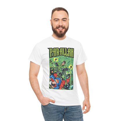Parralax T-Shirt - George Perez Art - Reign of the Supermen Story - DC Comics