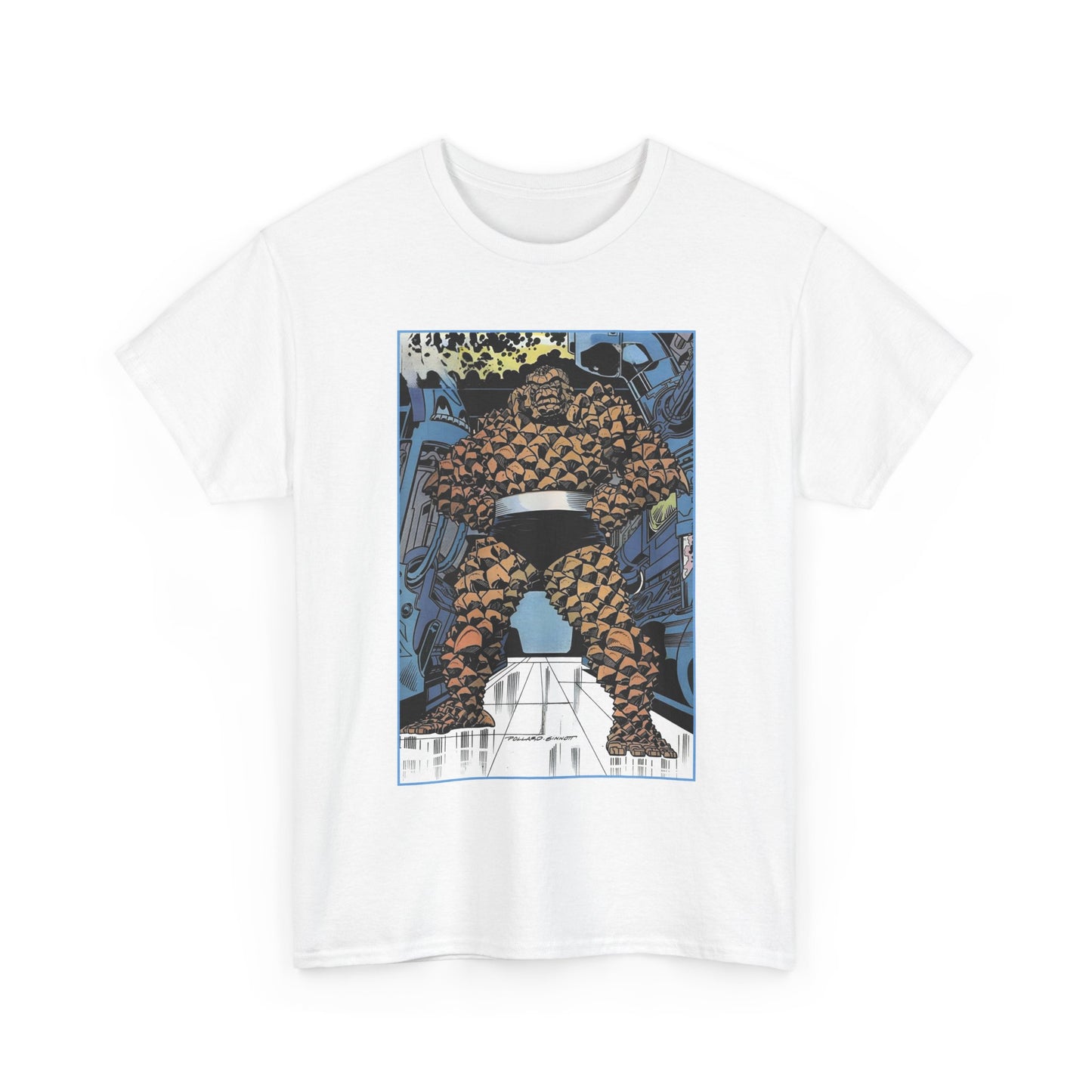 The Thing T-Shirt - Keith Pollard Art - Fantastic Four Pin-Up - Marvel Comics