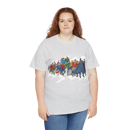 Batman T-Shirt - Neal Adams Art - Plastic Man, Sargon, Robin, Doom Patrol, Superboy, Legion of Super-Heroes - 100-Page Giant Cover Art - DC Comics