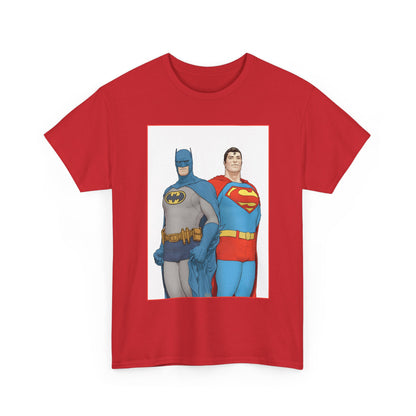 Superman & Batman T-Shirt - Frank Quitely Art - World's Finest Variant Cover Art - DC Comics