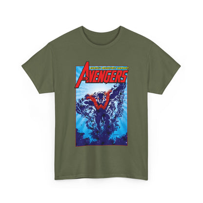 Wonder Man T-Shirt - George Perez Art - Avengers Member - Simon Williams, Marvel Comics - MCU Series