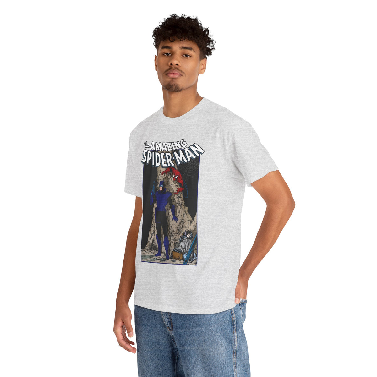 Amazing Spider-Man & Paladin T-Shirt - Todd McFarlane Art - Marvel Comics