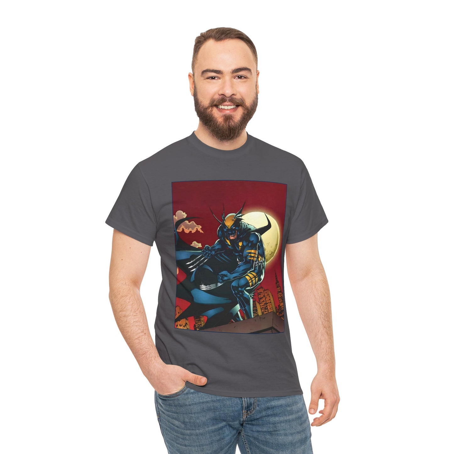 Dark Claw T-Shirt - Gary Frank Art - Amalgam Universe - Batman & Wolverine - DC Comics, Marvel Comics