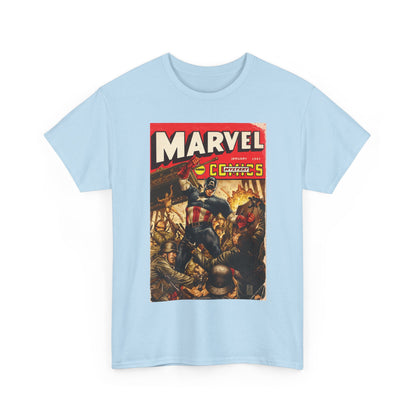 Marvel Comics #1000 T-Shirt - Captain America Cover Art - Marvel Comics