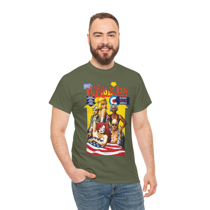 Invisibles: Bloody Hell in America T-Shirt - Brian Bolland Art - DC/Vertigo Comics