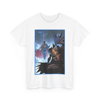 Cyborg Superman Vs Azrael Batman T-Shirt - Lee Weeks Art - Reign of the Superman, Knightfall - World's Finest Variant Cover Art - DC Comics