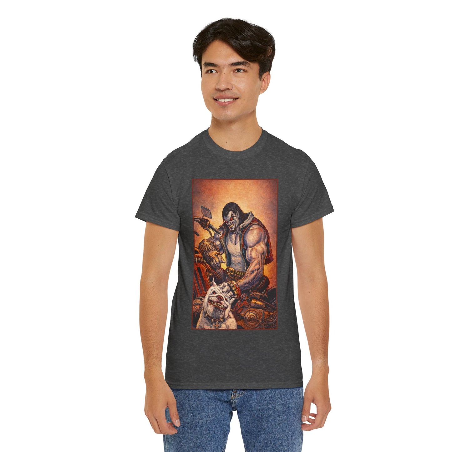 Lobo T-Shirt - Doug Mahnke Art - The Main Man - DC Comics
