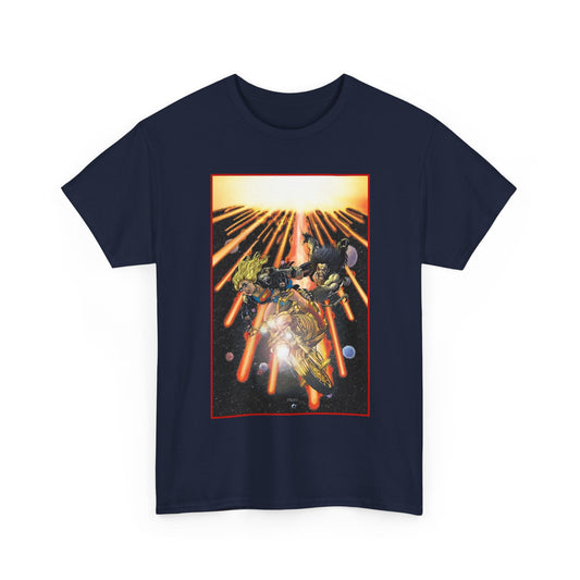 Supergirl & Lobo T-Shirt - George Perez Art - Brave and the Bold #4 Cover Art - 2026 Movie with Milly Alcock and Jason Momoa - DC Comics